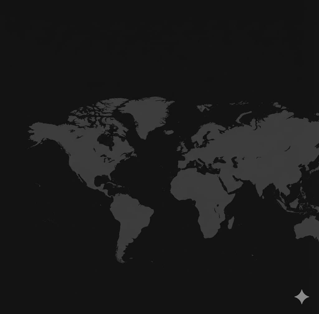 World map showing INCA Living dealer locations